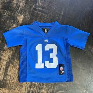 NFL Odell Beckham Jr. NFL Jersey New York Giants #13 Baby Toddler Size Blue 2T